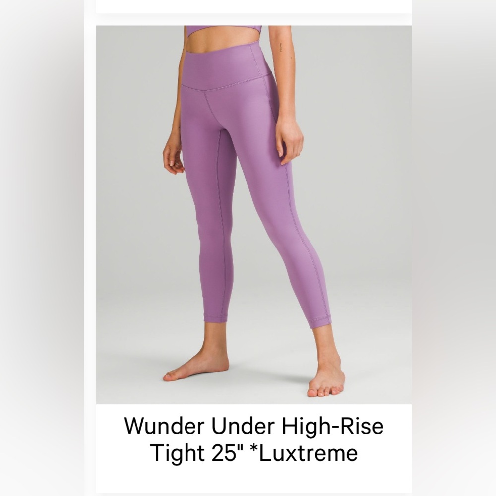 Purple Lululemon Leggings